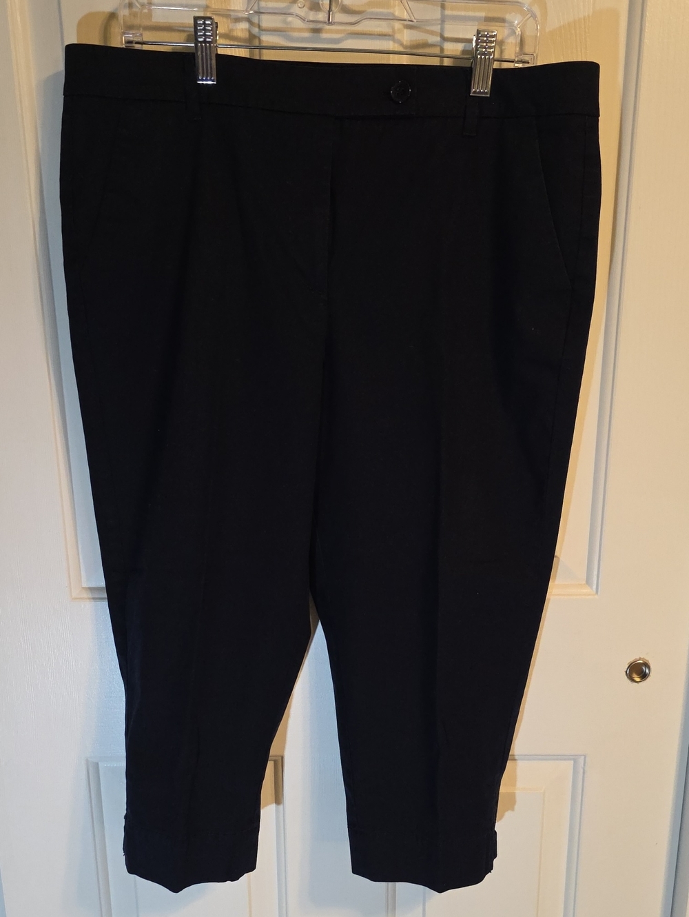 Talbots Navy Blue Cropped Pants - Tailored Ankle Crop